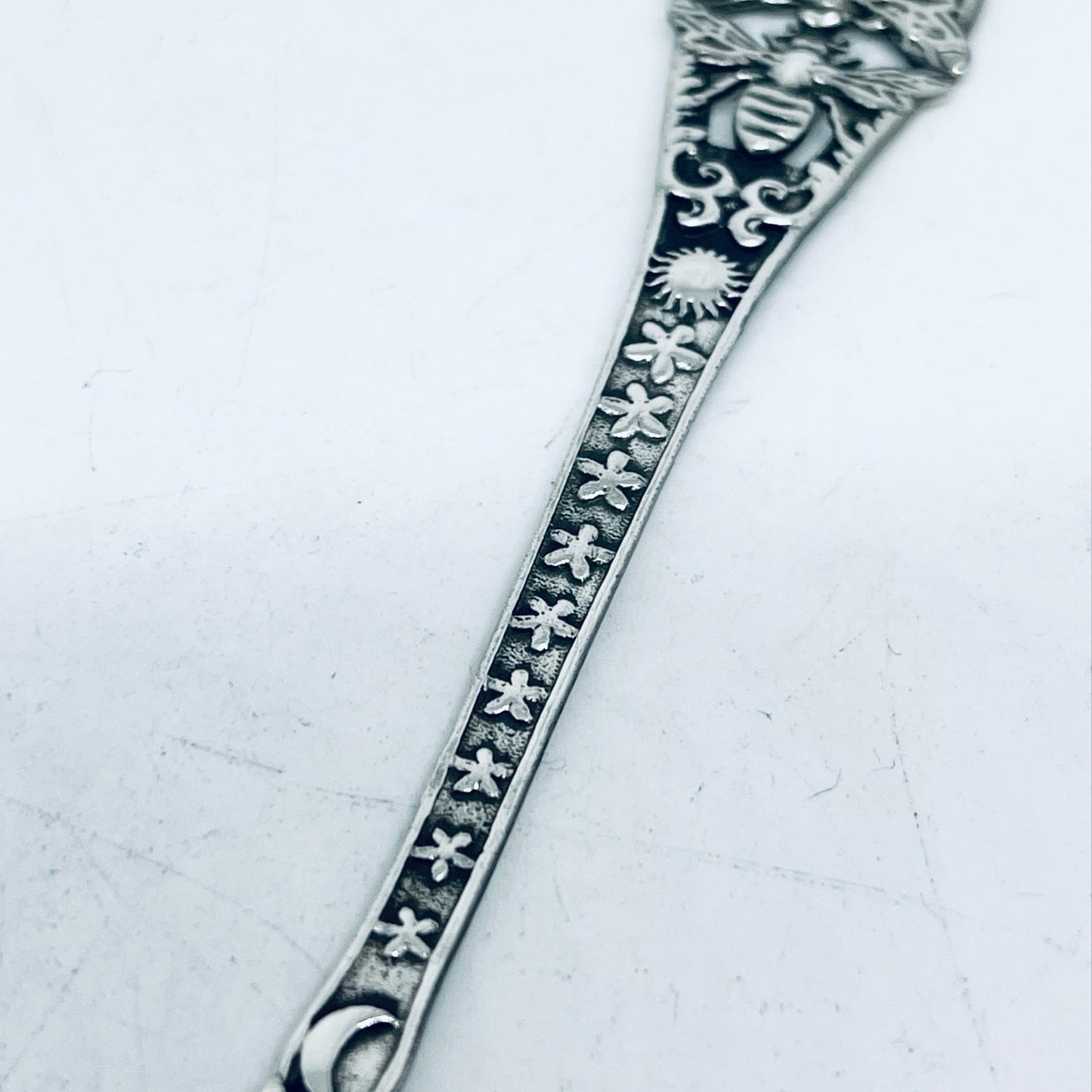 Anello Artigianale API Mod. SPIRALE Realizzato con Antica posata in Argento (Prima Metà del ’900)