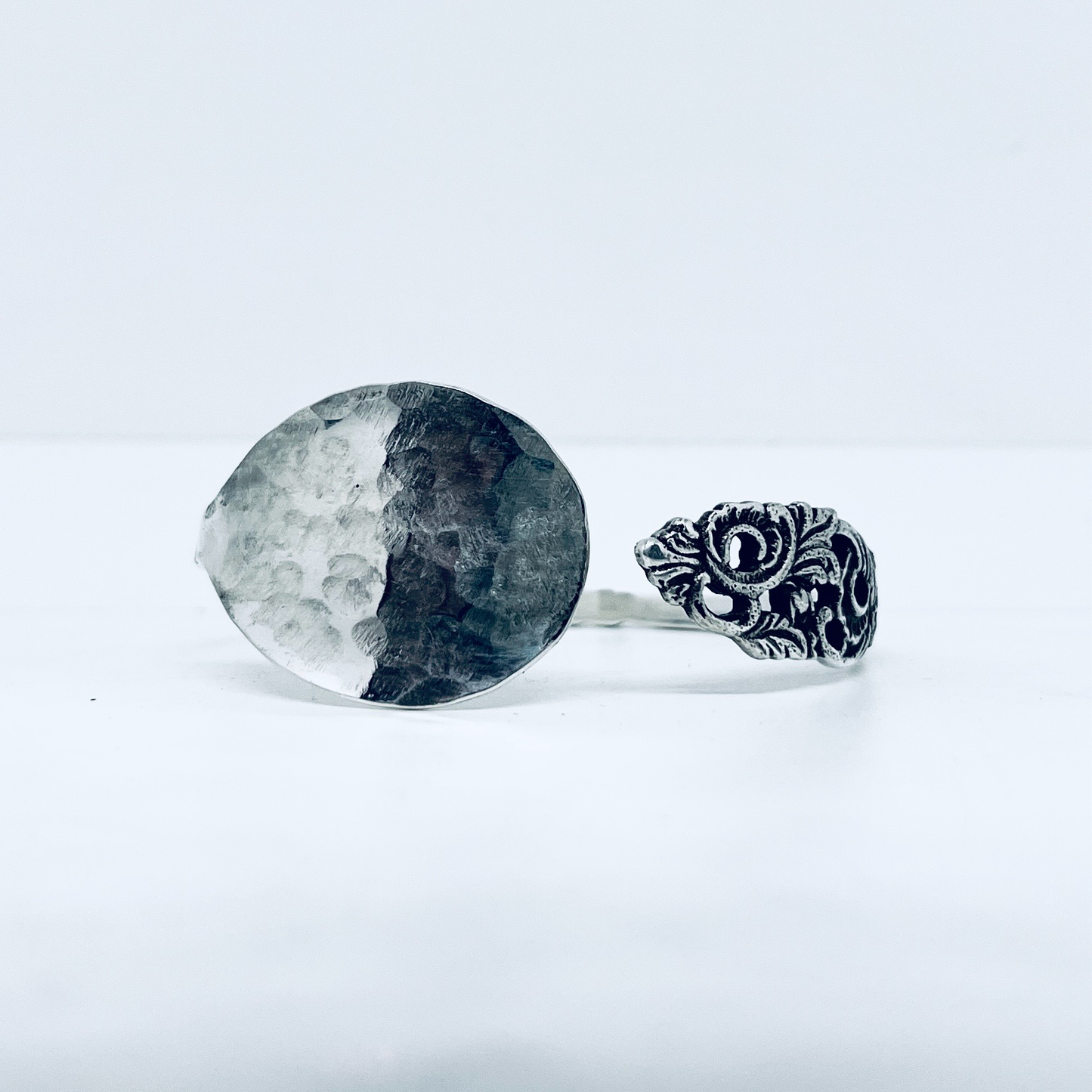 Bracciale Artigianale Mod. TRAFORATO Realizzato con Antica posata in Argento (Prima Metà del ’900)