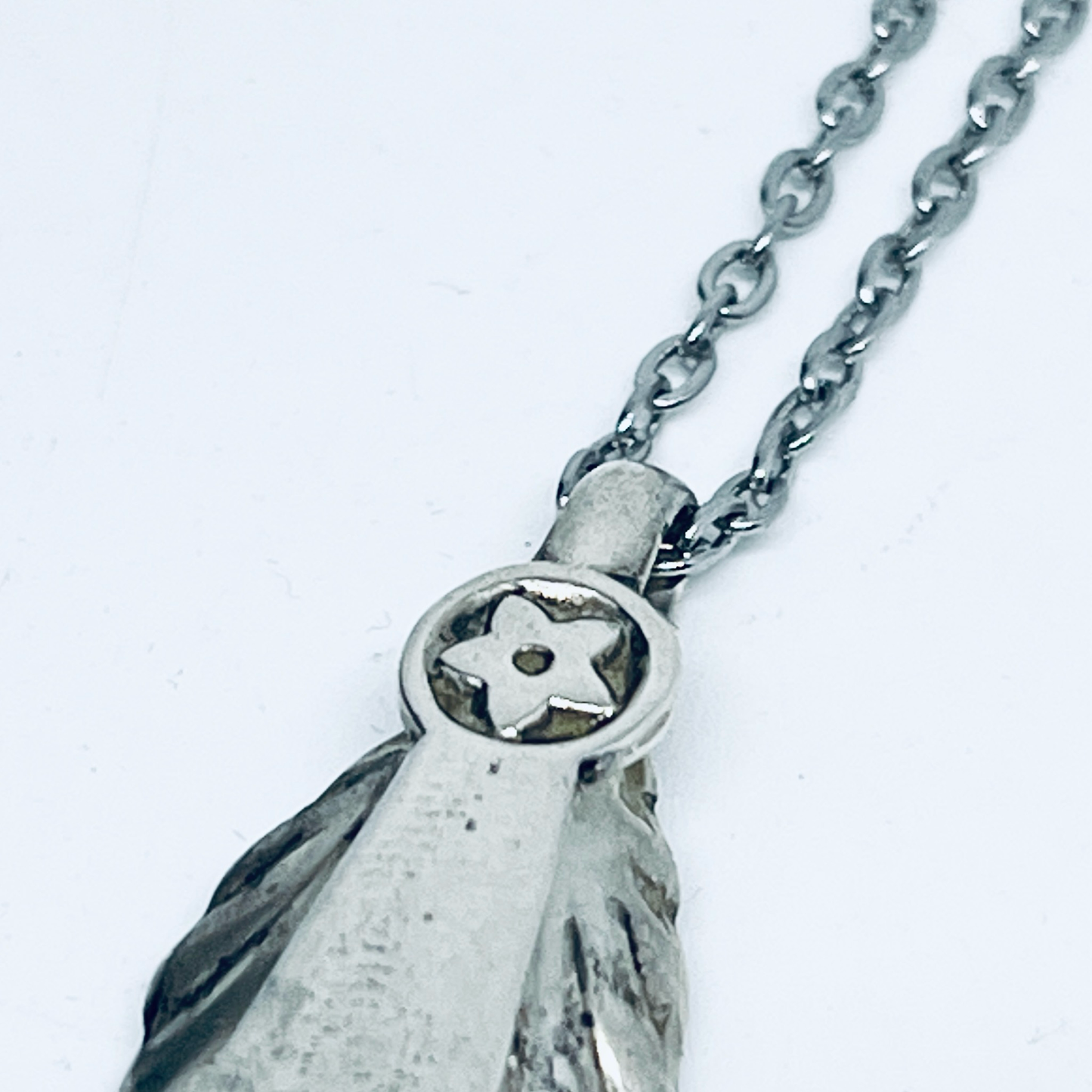 Pendente Artigianale Mod. CUCCHIAINO SALE CHE Realizzato con Antica Posata in Argento (Prima Metà del ’900)