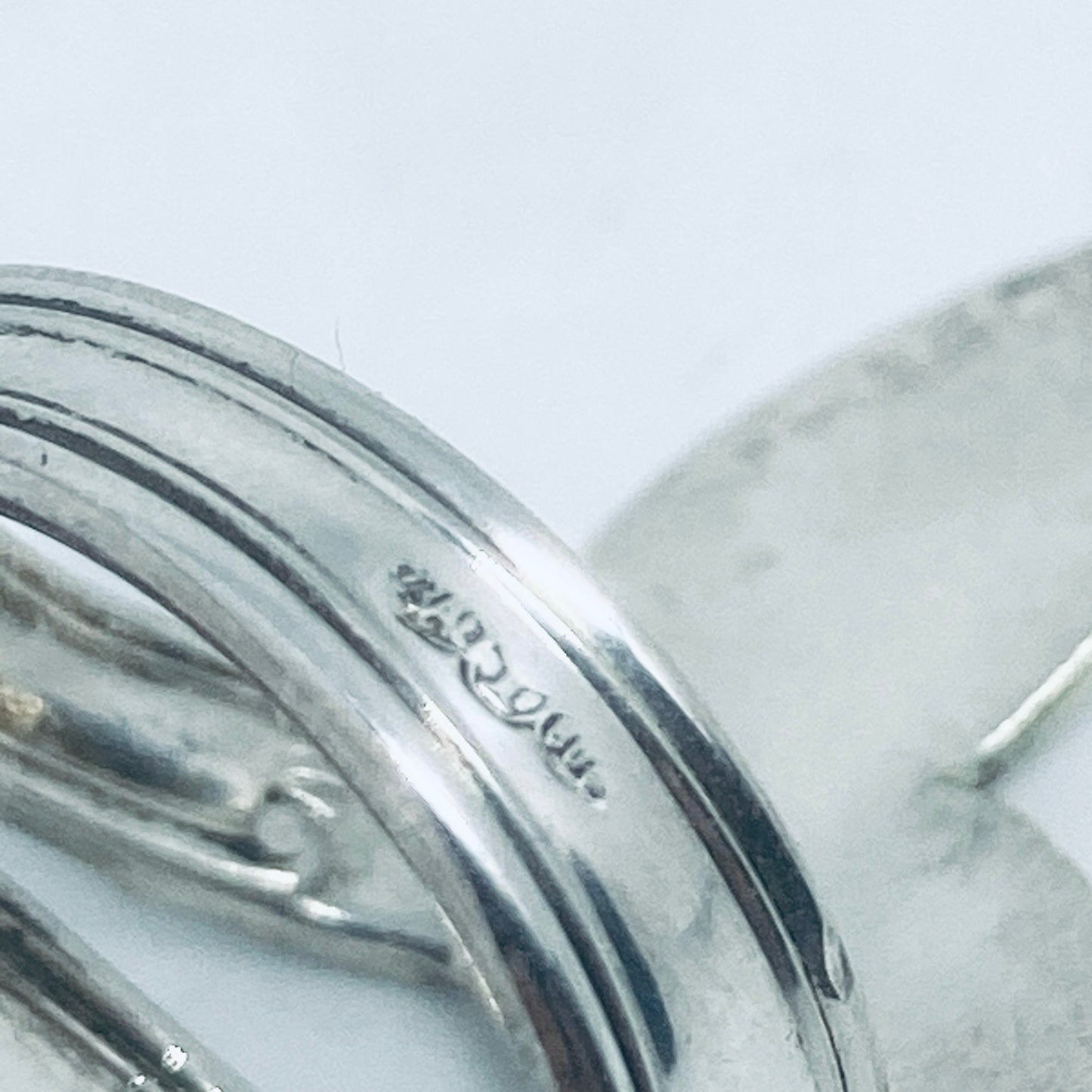 Anello Artigianale Mod. CODA#03 Realizzato con Antica posata in Argento (Prima Metà del ’900)