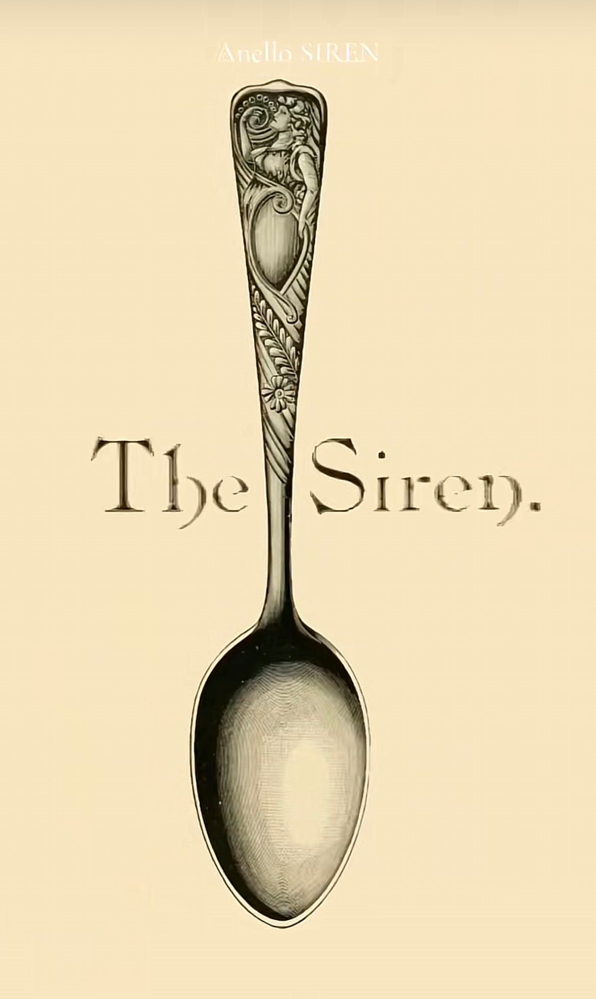 Bracciale Artigianale “SIREN” Mod. FORCHETTA CUORE Realizzato con Antica posata in lega d’argento (Prima Metà del ’900)