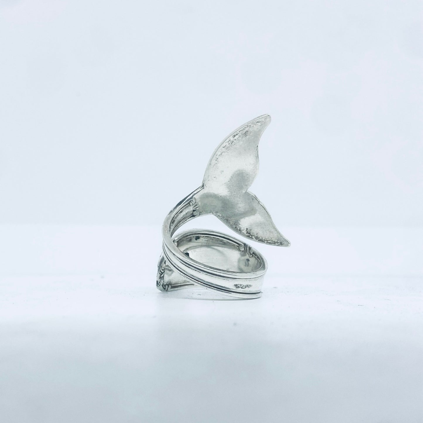 Anello Artigianale Mod. CODA#03 Realizzato con Antica posata in Argento (Prima Metà del ’900)