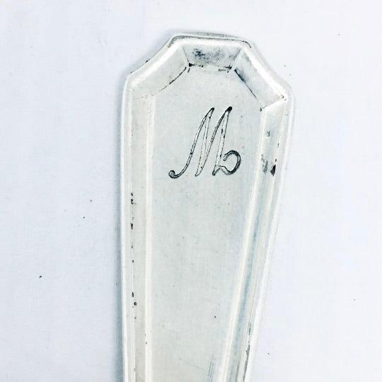 Anello Artigianale con Iniziale M