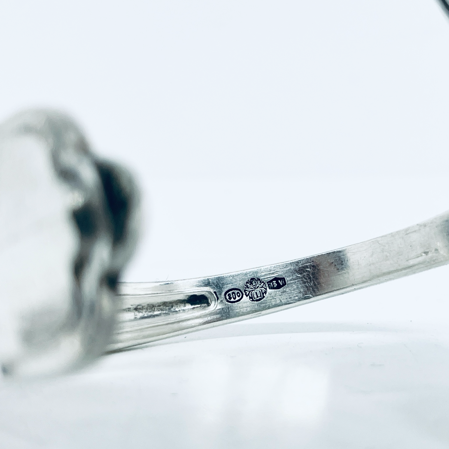 Bracciale Artigianale SAN MARCO Mod. CODA Realizzato con Antica posata in Argento (Prima Metà del ’900)