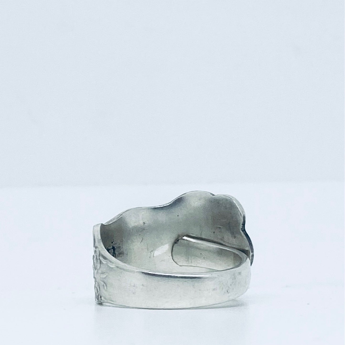 Anello Artigianale Mod. CLASSICO Realizzato con Antica posata in Argento (Prima Metà del ’900)