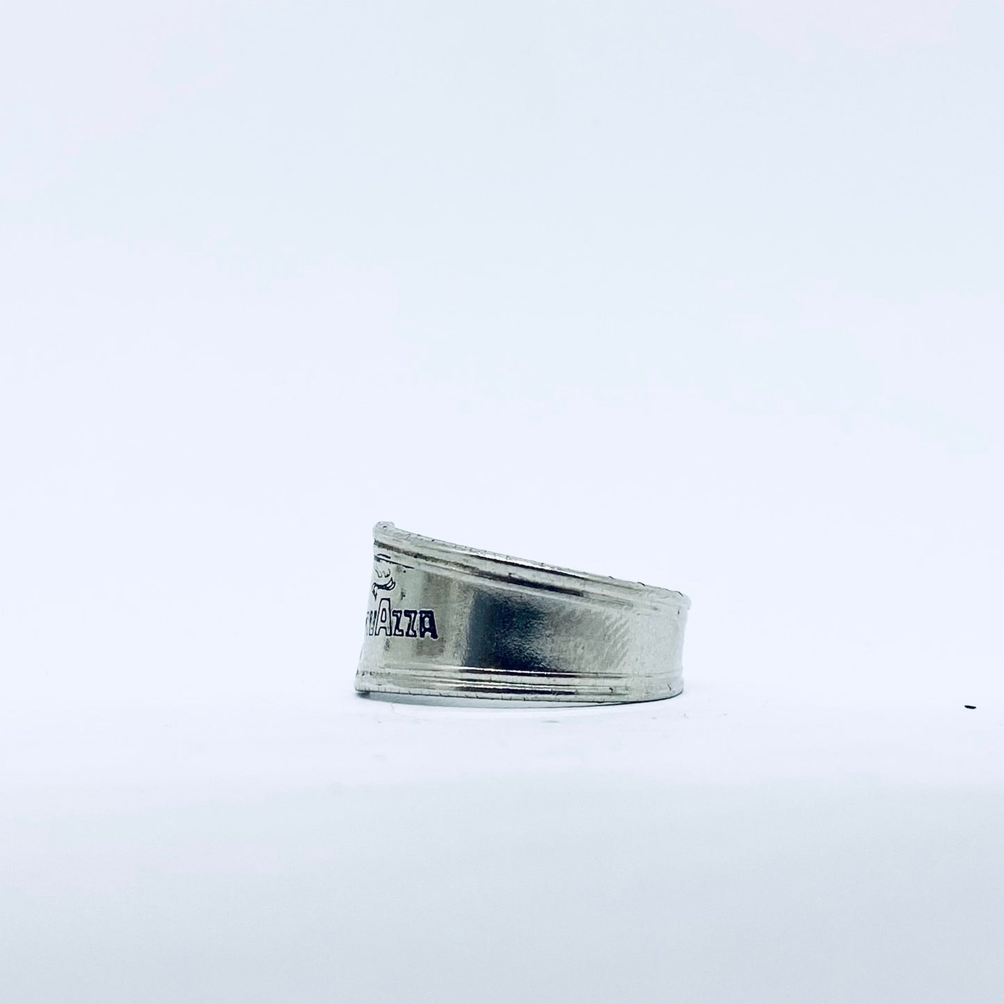 Anello Artigianale LAVAZZA Mod. CLASSICO/SPIRALE Realizzato con Antica posata in Argento (Prima Metà del ’900)