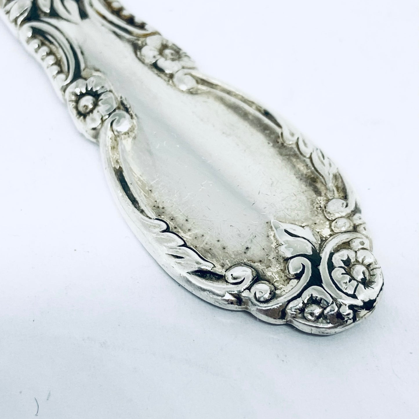 Anello Artigianale Mod. SPIRALE Realizzato con Antica posata in Argento (Prima Metà del ’900)