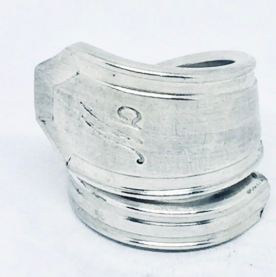 Anello Artigianale con Iniziale M