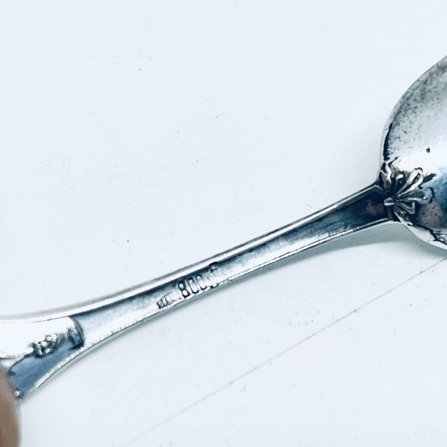 Anello Artigianale Mod. MINICODA#08 Realizzato con Antica posata in Argento (Prima Metà del ’900)