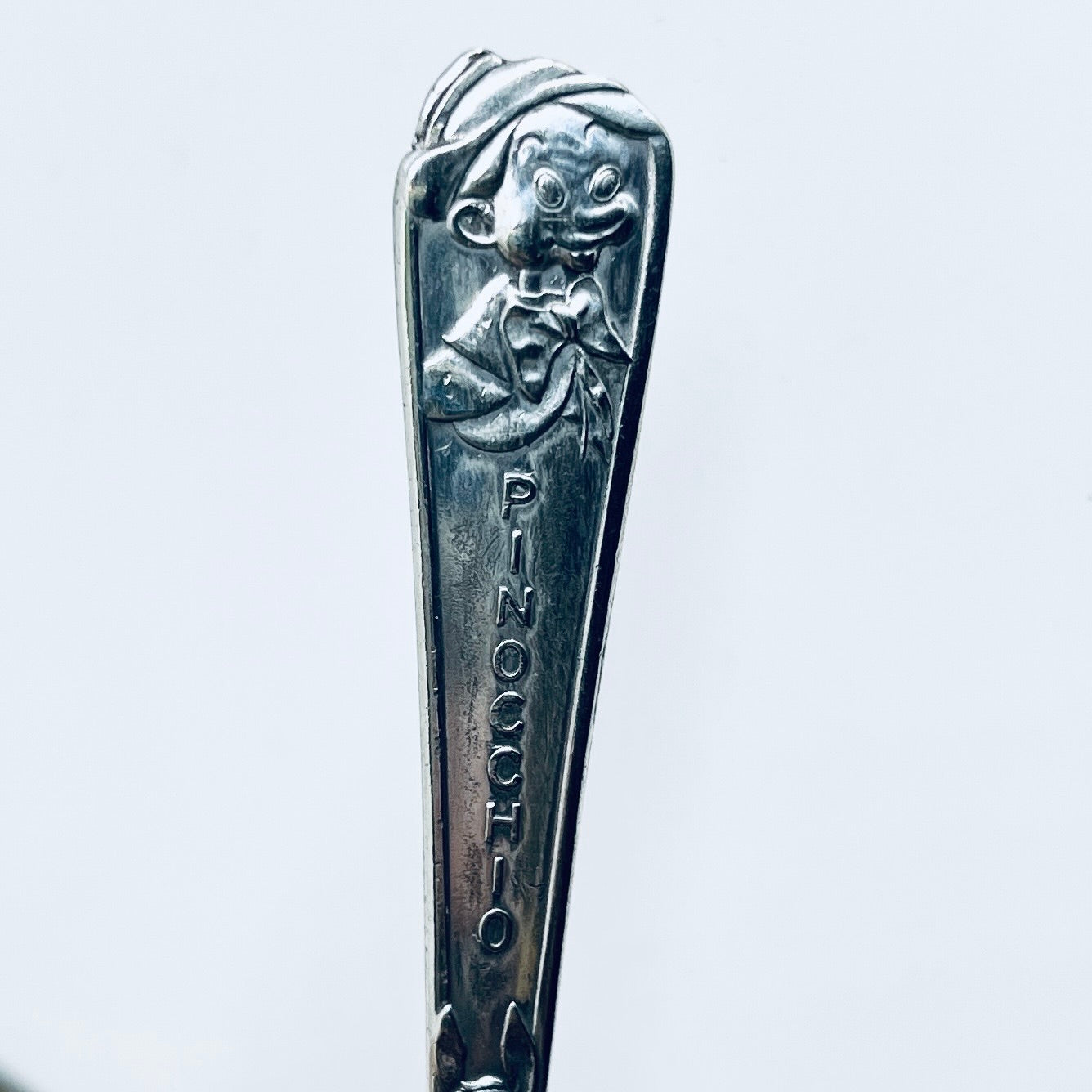 Anello Artigianale PINOCCHIO Mod. SPIRALE Realizzato con Antica posata in Argento (Prima Metà del ’900)