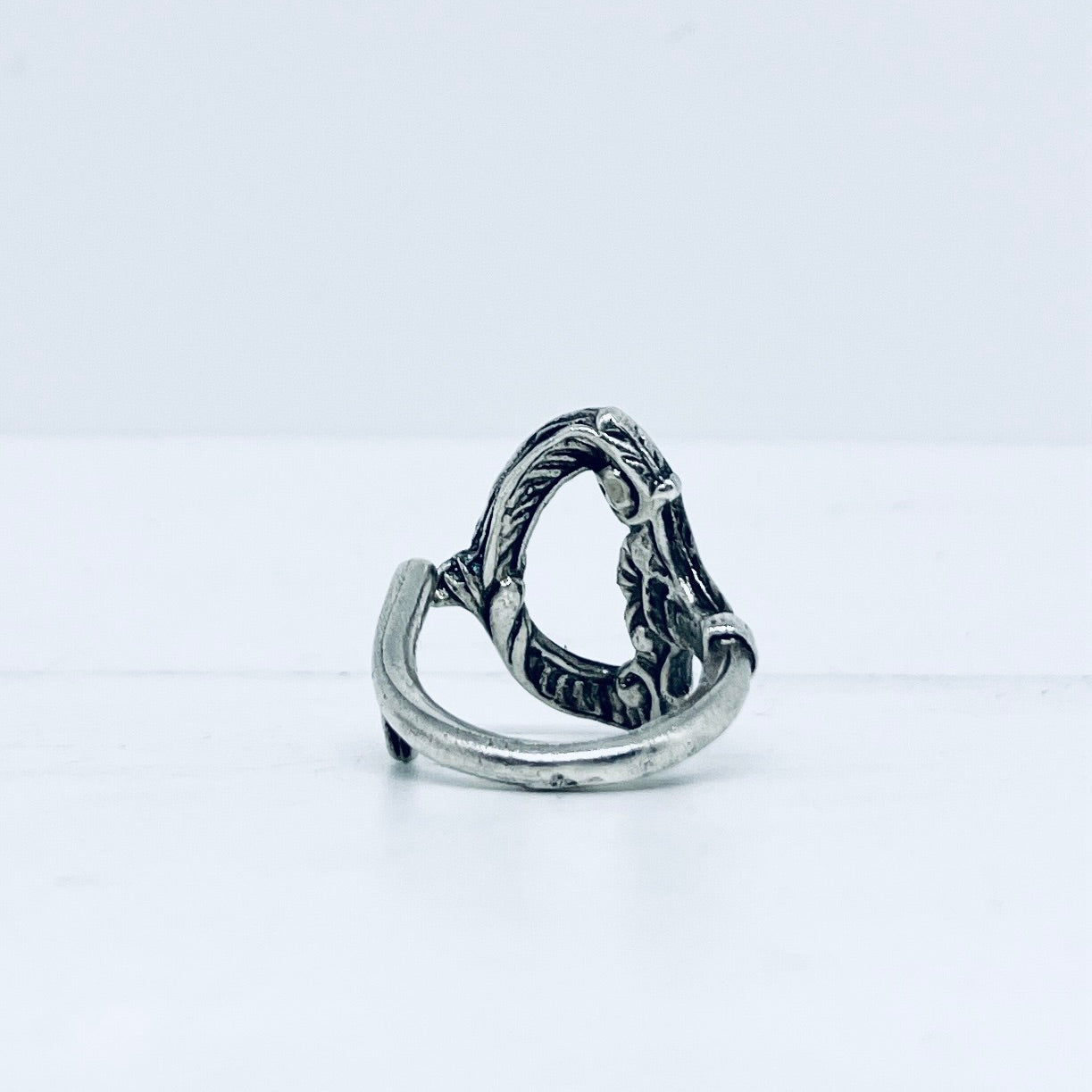Anello Artigianale “CHIAVE ARGENTO 925 #03” Realizzato con Antica Chiave in Argento