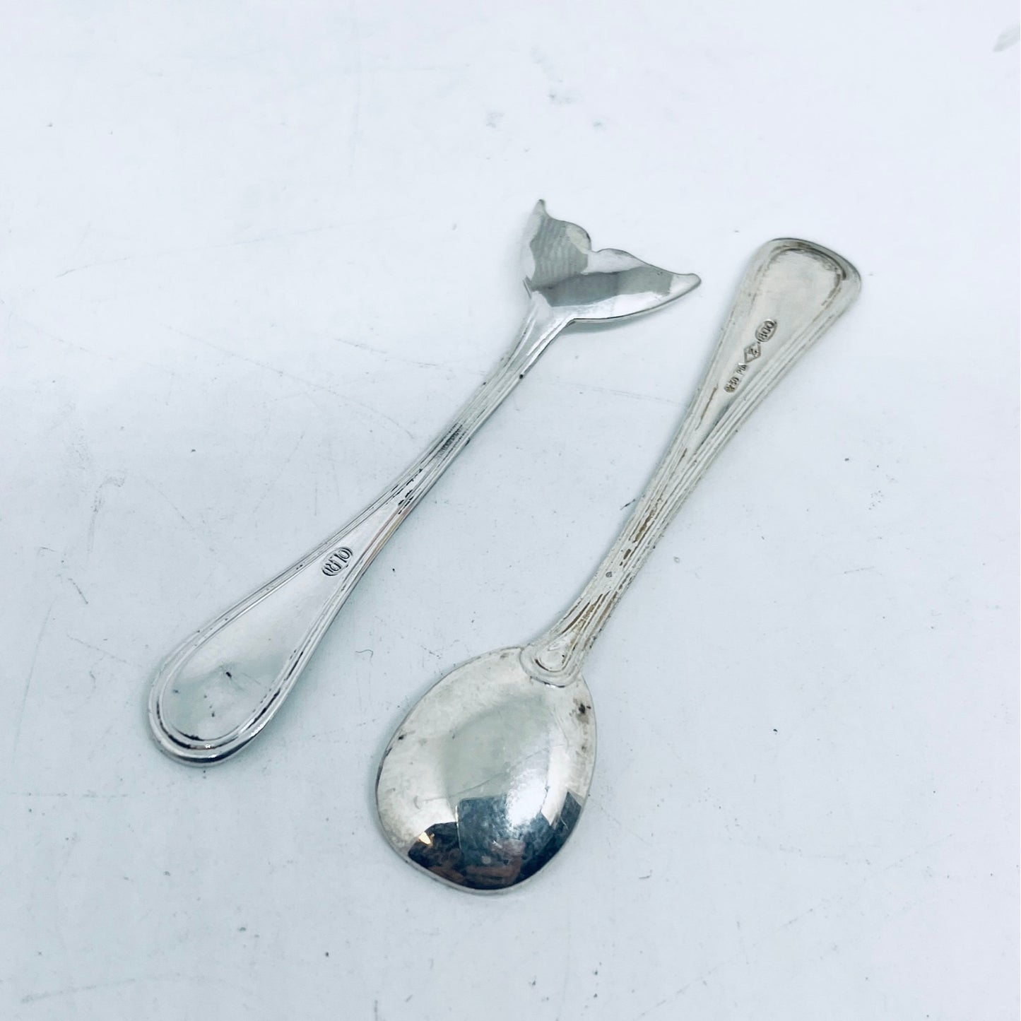 Anello Artigianale Mod. MINICODA#04 Realizzato con Antica posata in Argento (Prima Metà del ’900)