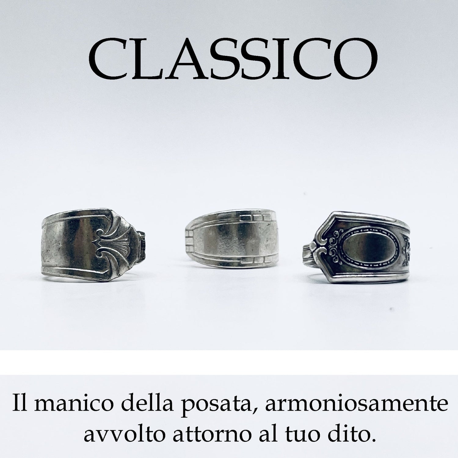 Anelli divisi e saltanti in bronzo antico di varie dimensioni Anelli divisi e saltanti in bronzo antico di varie dimensioni