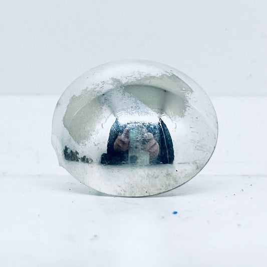 Anello Artigianale TONDO Mod. INTERO  Realizzato con intero Antico Cucchiaino in Argento (Prima Metà del ’900)