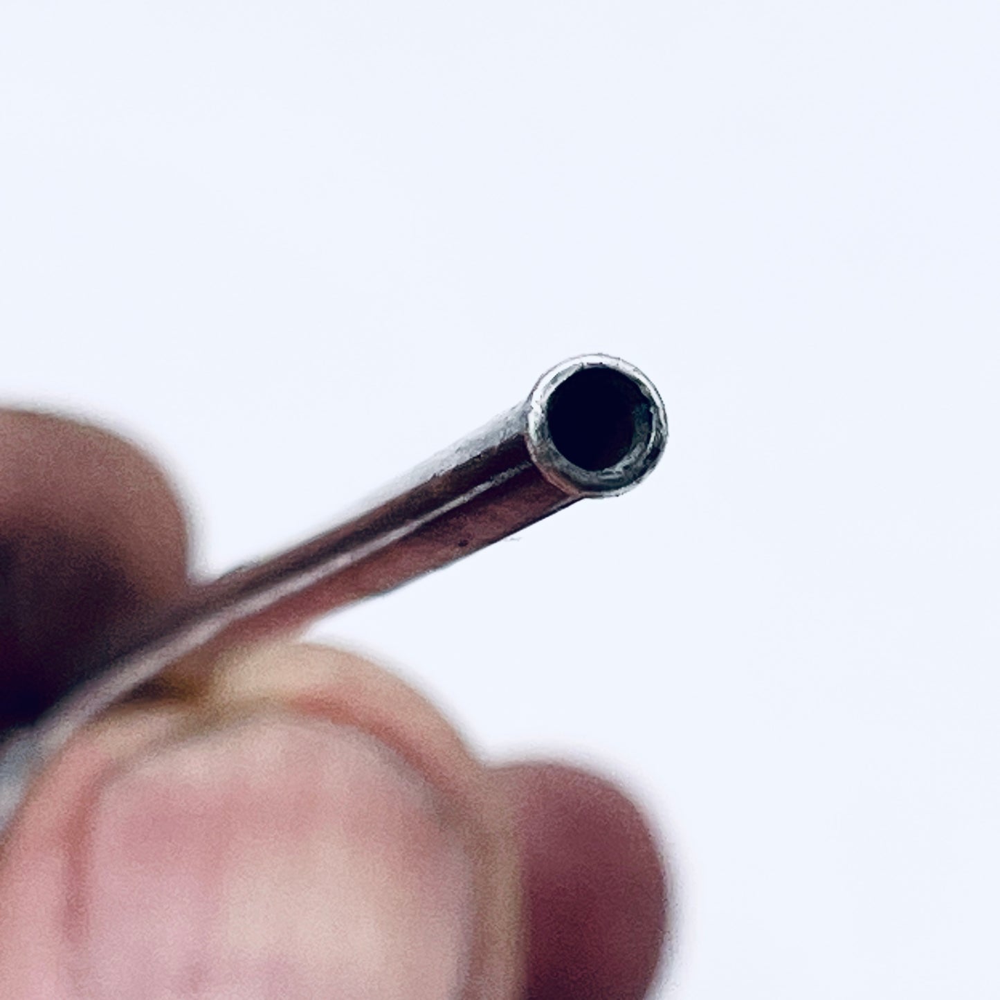 Anello Artigianale CANNUCCIA FOGLIA QUERCIA Mod. SPIRALE  Realizzato con Antica posata in Argento (Prima Metà del ’900)