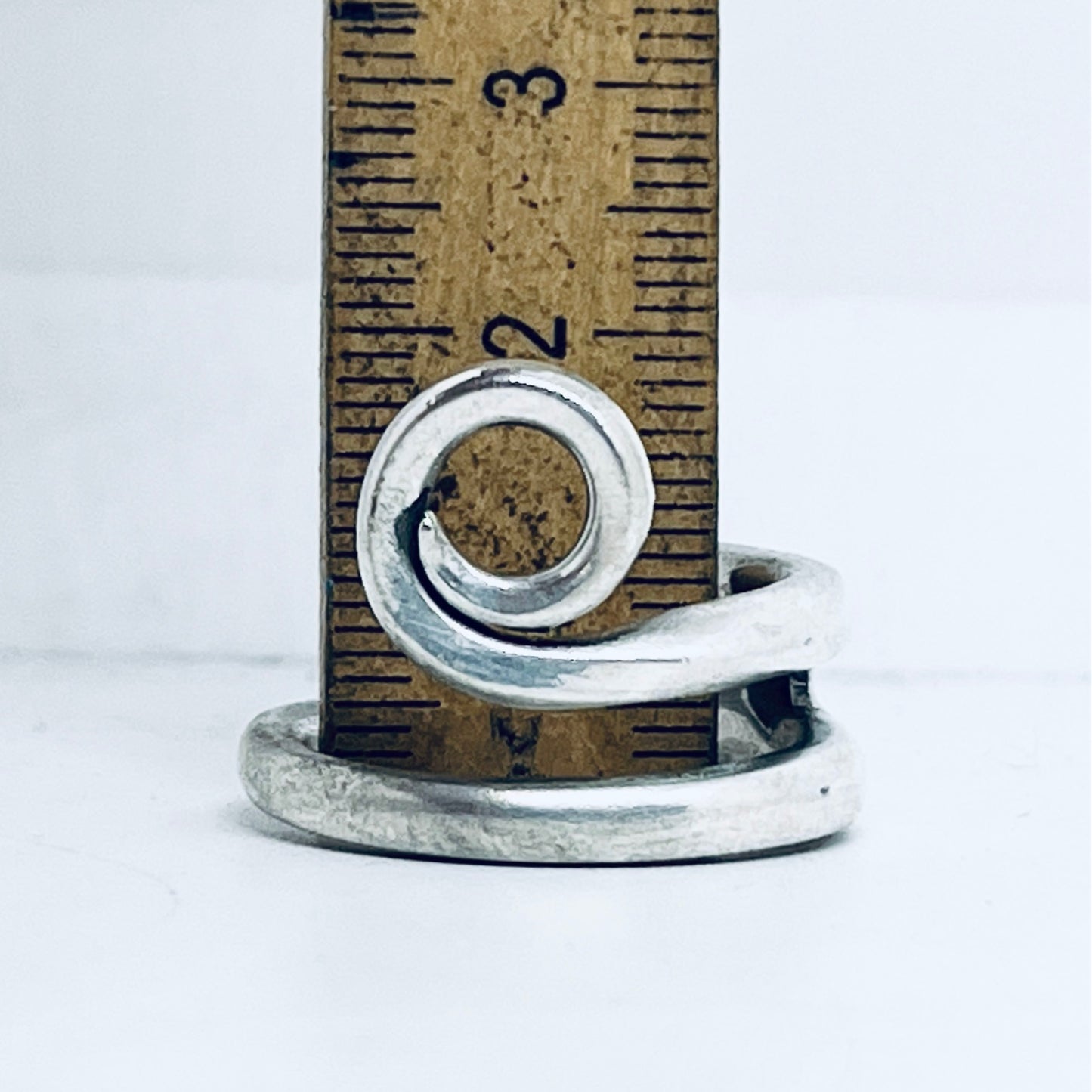 Anello Artigianale Combinabile Mod. FORCHETTINA CAPRICCIO Realizzato con parte di antica forchettina in Argento (Prima Metà del ’900) (Copia)