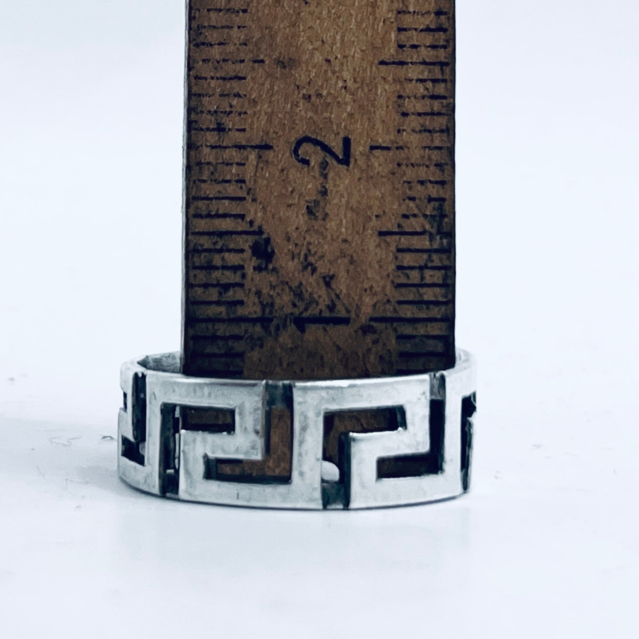 Anello Artigianale FEDINA CELTICA Mod. CLASSICO  Realizzato con Antica posata (Prima Metà del ’900)