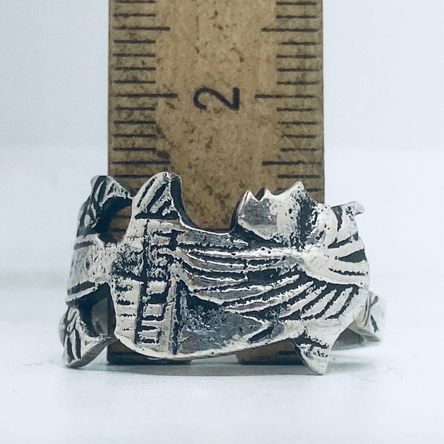 Anello Artigianale CLEOPATRA Mod. CLASSICO  Realizzato con Antica posata in Argento (Prima Metà del ’900)
