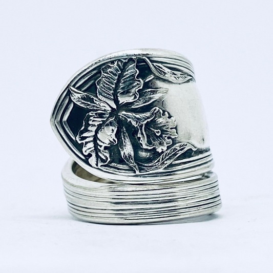 Anello Artigianale Mod. CLASSICO/SPIRALE  Realizzato con Antica posata in Argento (Prima Metà del ’900)