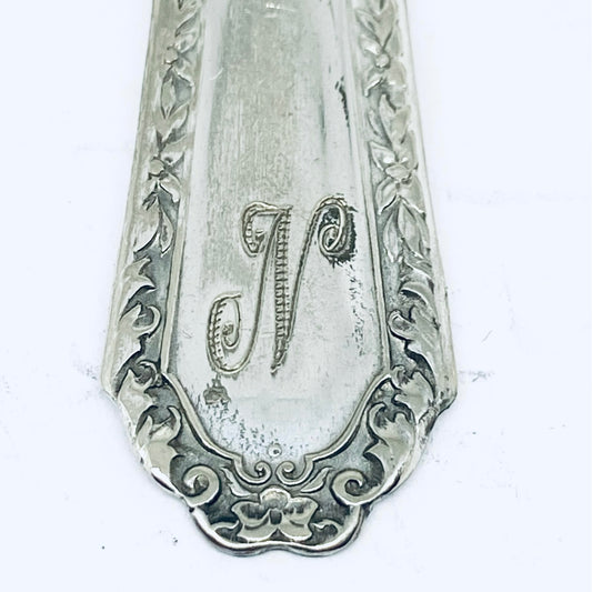 Anello Artigianale con Iniziale N
