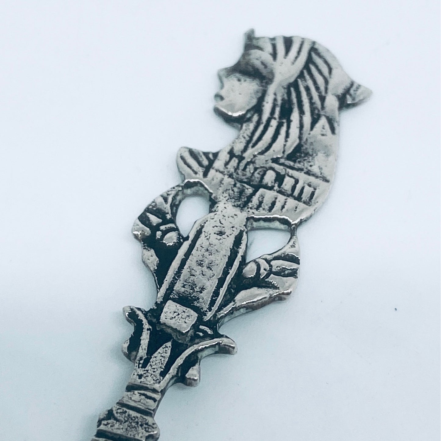 Anello Artigianale CLEOPATRA Mod. CLASSICO  Realizzato con Antica posata in Argento (Prima Metà del ’900)