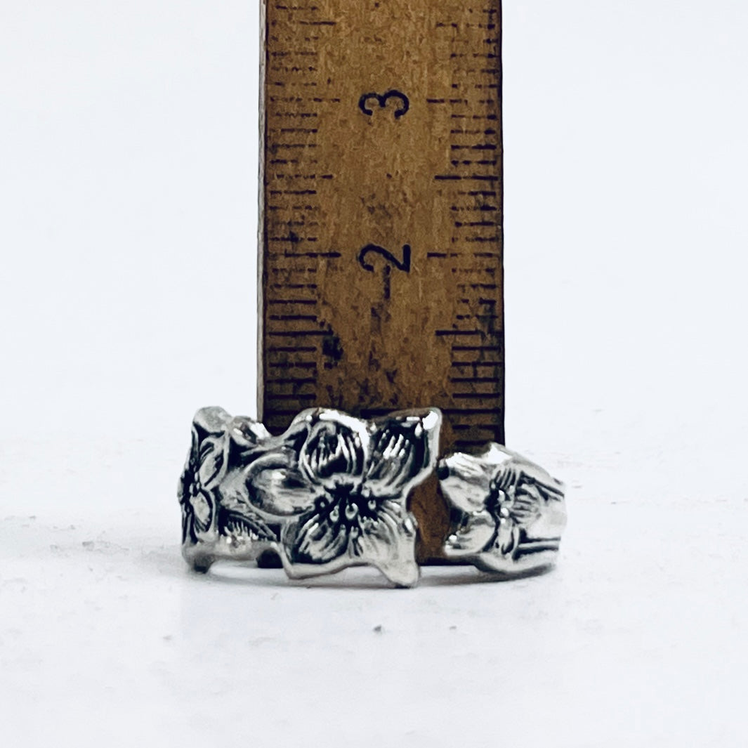 Anello Artigianale FEDINA ZAGARA Mod. CLASSICO  Realizzato con Antica posata (Prima Metà del ’900)