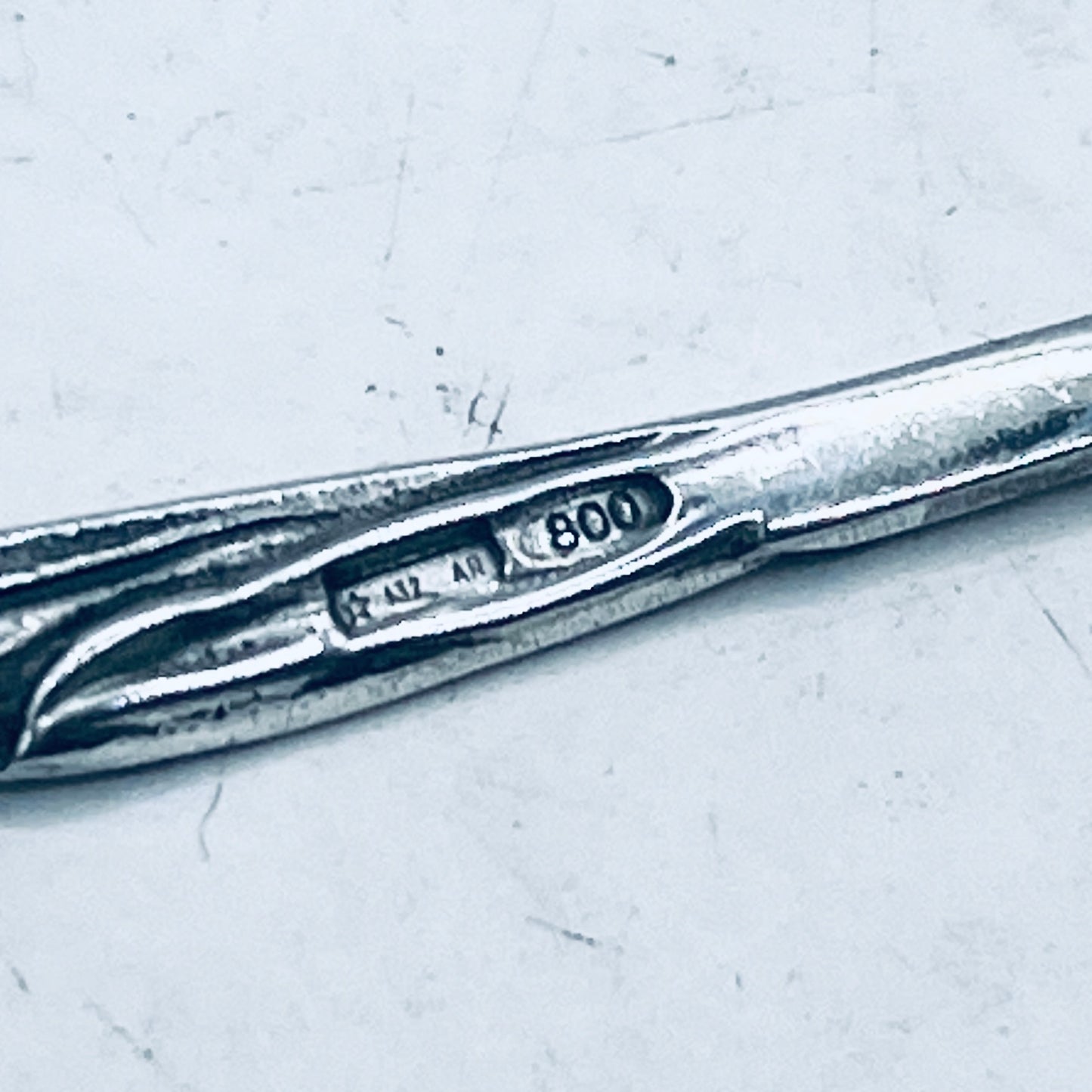 Anello Artigianale CARDO Mod. CLASSICO  Realizzato con Antica posata in Argento (Prima Metà del ’900)