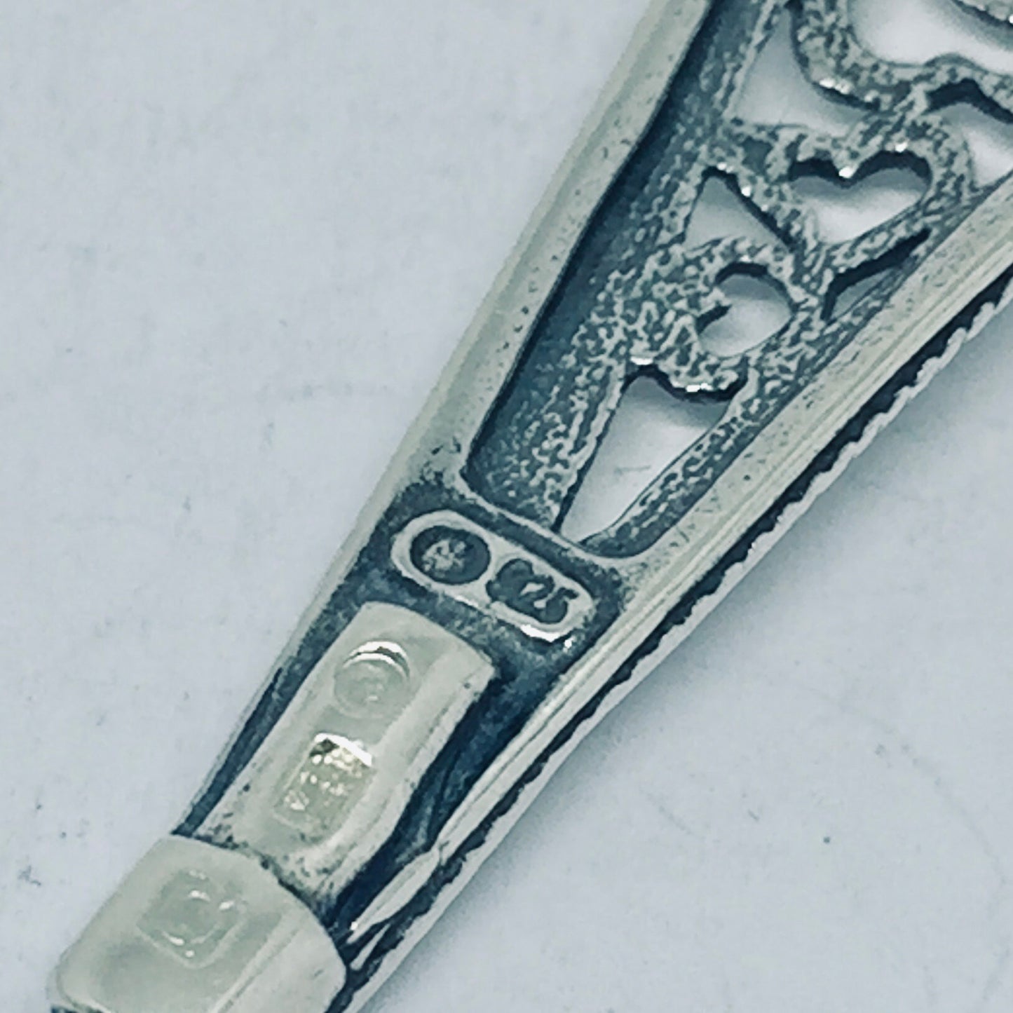 Anello Artigianale CUORI TRAFORATI Mod. CLASSICO/SPIRALE  Realizzato con Antica posata in Argento (Prima Metà del ’900)