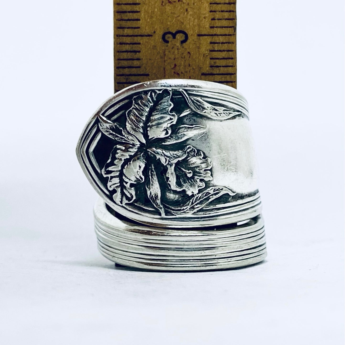 Anello Artigianale Mod. CLASSICO/SPIRALE  Realizzato con Antica posata in Argento (Prima Metà del ’900)