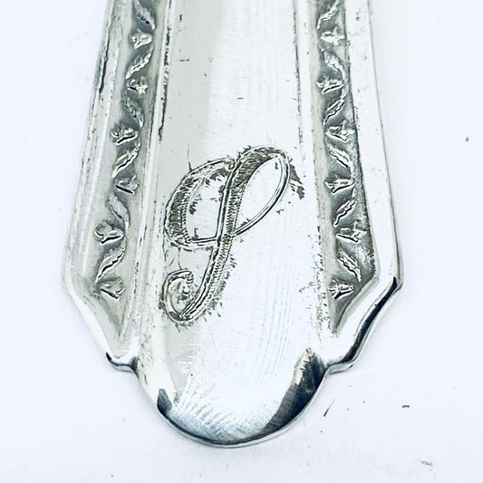 Anello Artigianale con Iniziale S