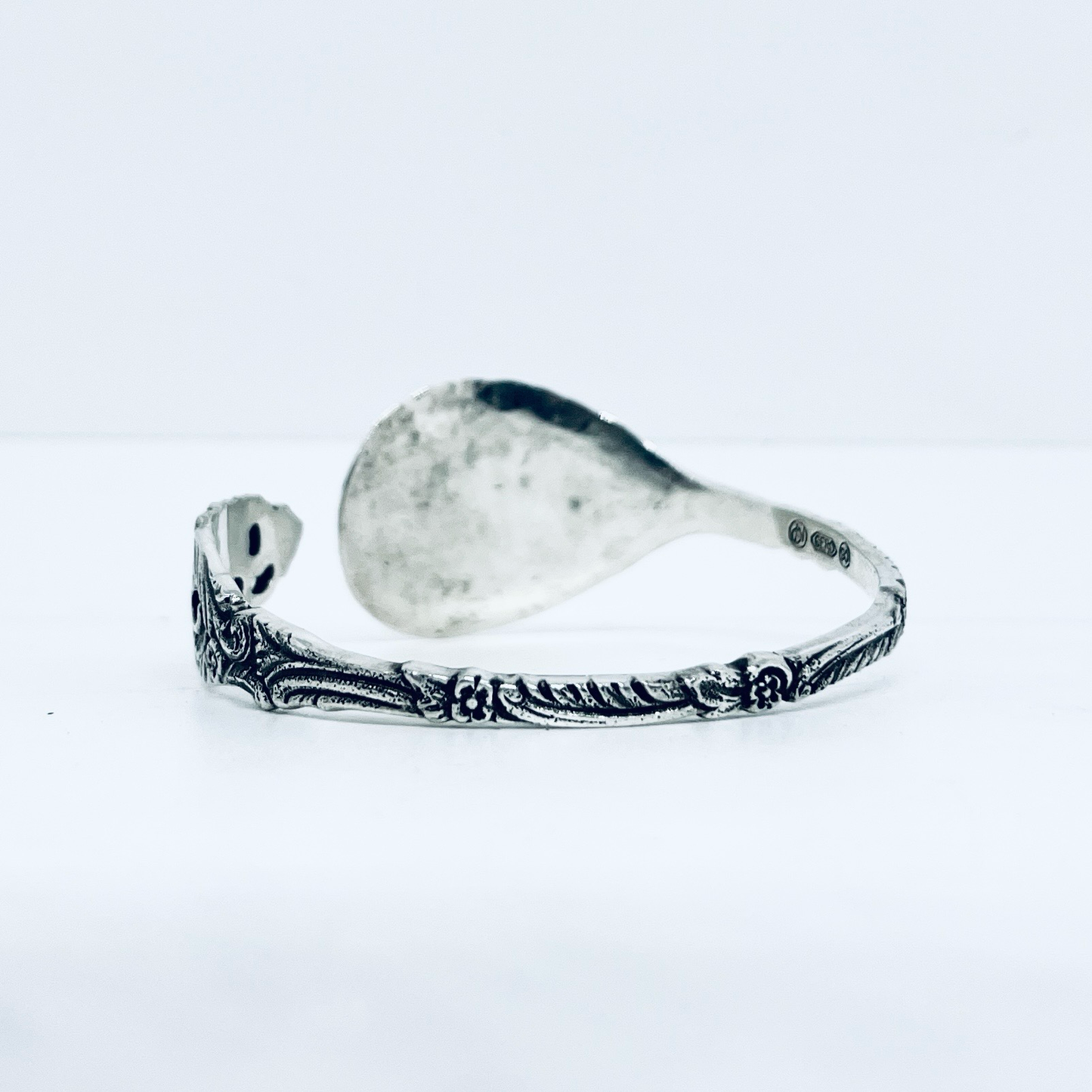 Bracciale Artigianale Mod. TRAFORATO  Realizzato con Antica posata in Argento (Prima Metà del ’900)