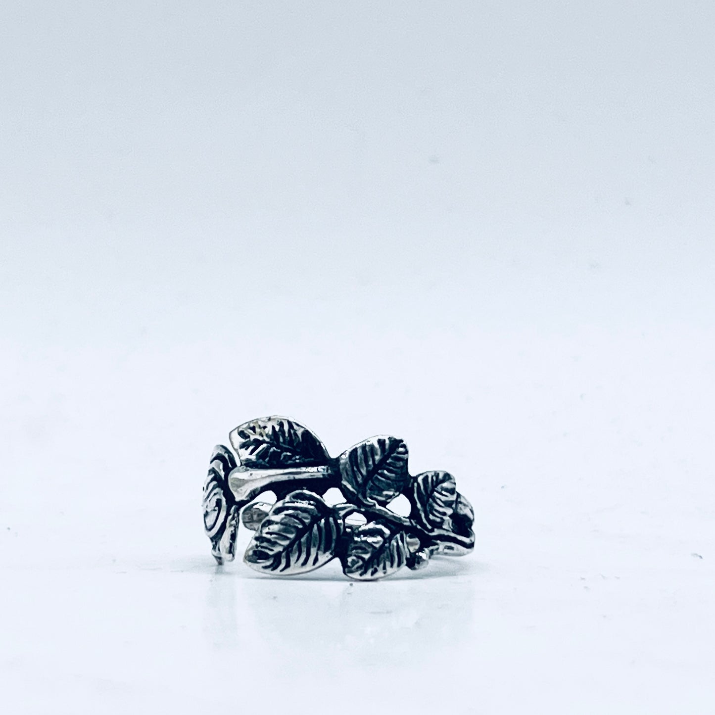 Anello Artigianale + Pendente (in omaggio) ROSA DI HILDESCHEIM Mod. CLASSICO  Realizzato con Antica posata in Argento (Prima Metà del ’900) (Copia)