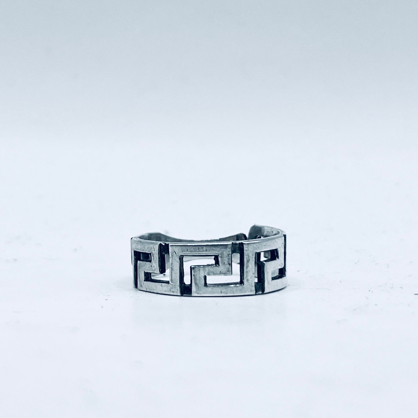 Anello Artigianale FEDINA CELTICA Mod. CLASSICO  Realizzato con Antica posata (Prima Metà del ’900)