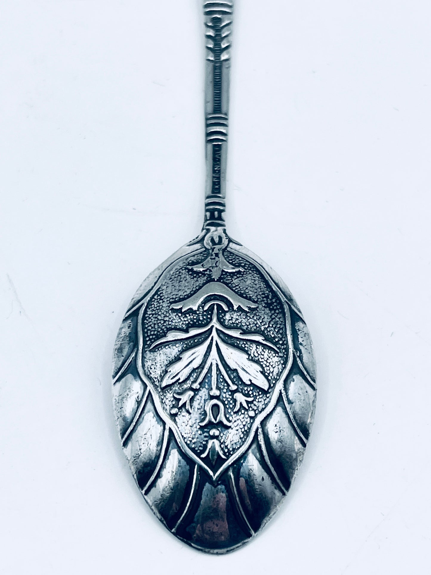 Anello Artigianale + Pendente (in omaggio) MASCHERONE Mod. CLASSICO  Realizzato con Antica posata in Argento (Prima Metà del ’900)