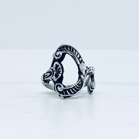 Anello Artigianale “CHIAVE ARGENTO 925 #03” Realizzato con Antica Chiave in Argento