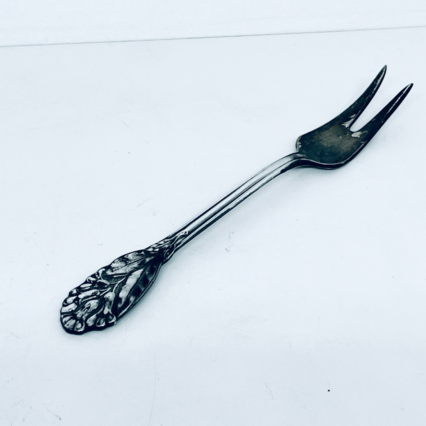 Anello Artigianale CAMPANULE  Mod. CLASSICO  Realizzato con Antica posata in Argento (Prima Metà del ’900)