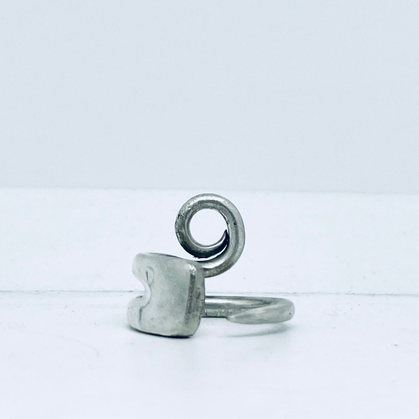 Anello Artigianale Combinabile Mod. FORCHETTINA CAPRICCIO Realizzato con parte di antica forchettina in Argento (Prima Metà del ’900) (Copia)