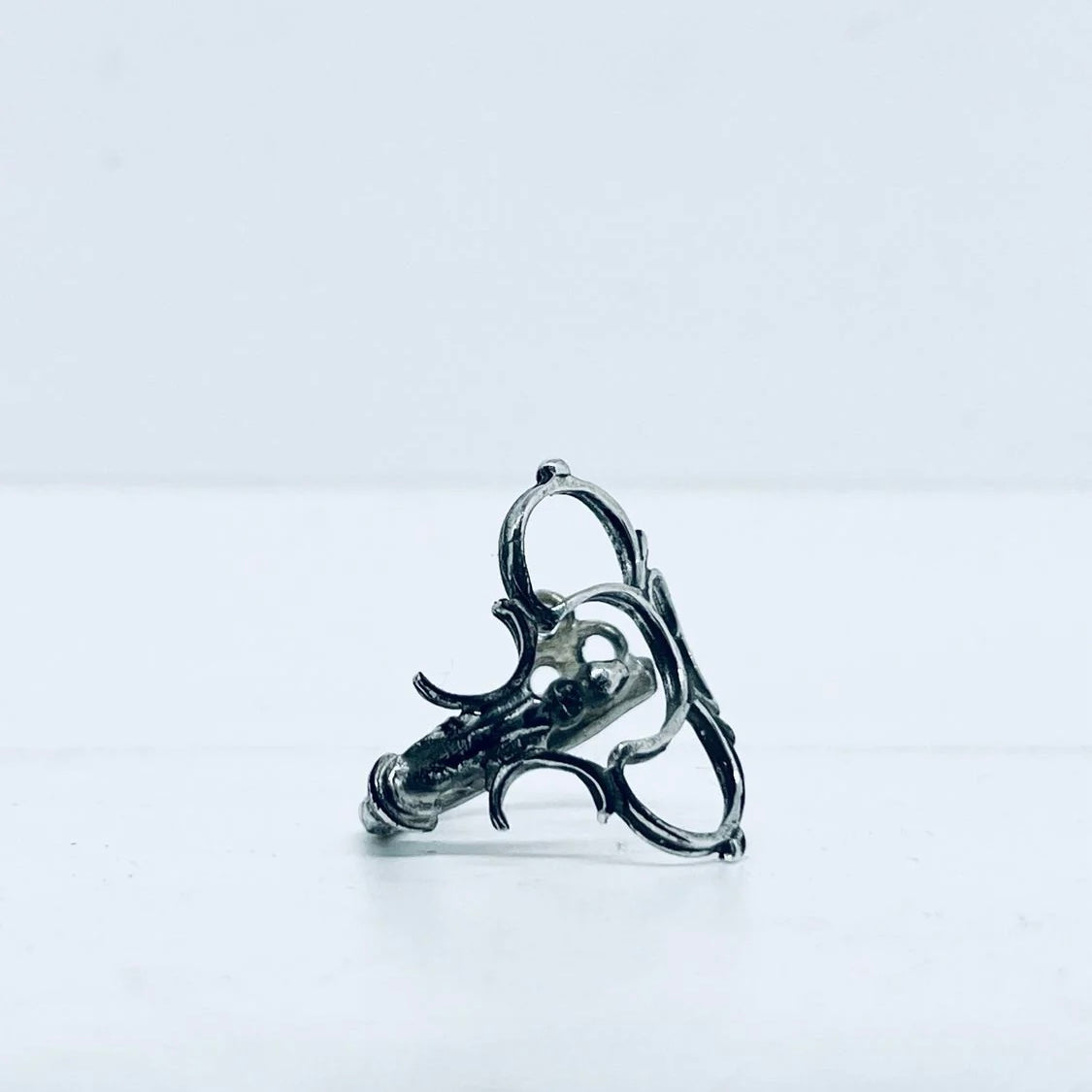 Anello Artigianale “CHIAVE ARGENTO 925 #01” Realizzato con Antica Chiave in Argento