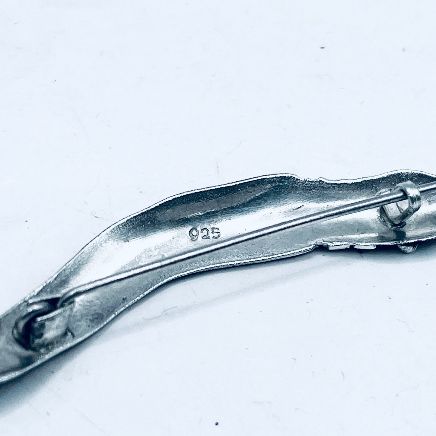 Anello Artigianale da SERPENTE COSMICO Mod. SPILLA Realizzato con Antica spilla in Argento (Prima Metà del ’900)