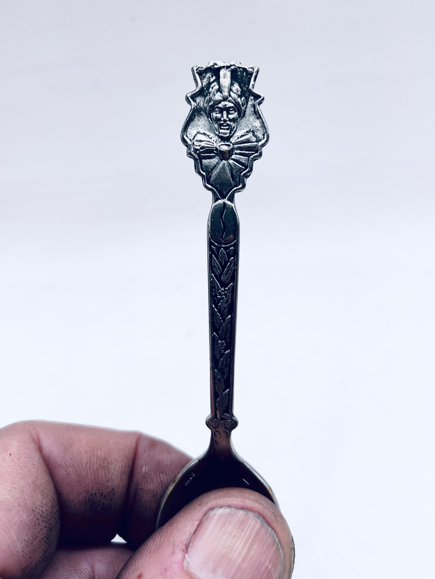 Anello Artigianale Mod. CLASSICO  RAS D’AMHARA Realizzato con Antica posata in Argento (Prima Metà del ’900)