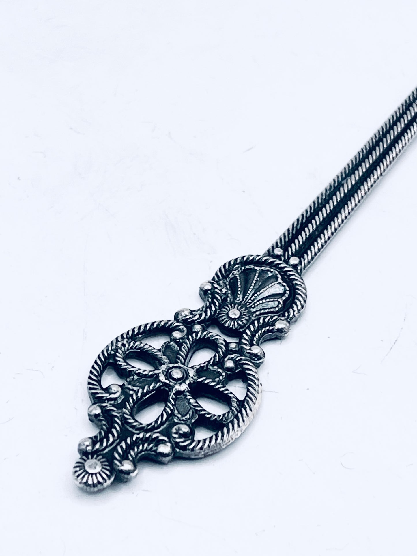 Anello Artigianale QUADRIFOGLIO Mod. CLASSICO  Realizzato con intero Antico Cucchiaino in Argento 800(Prima Metà del ’900)