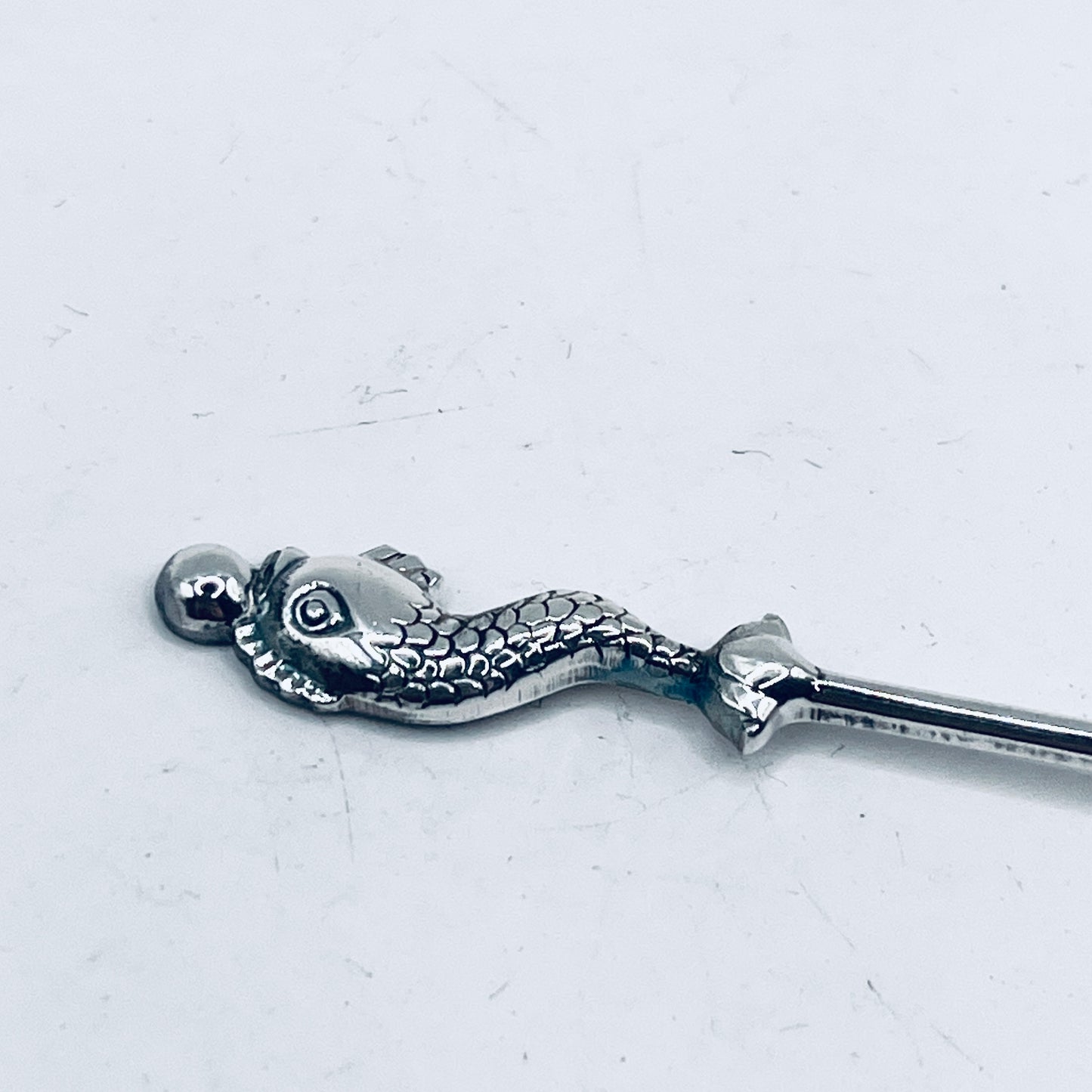 Anello Artigianale FEDINA DELFINO ARALDICO Mod. CLASSICO  Realizzato con Antica posata (Prima Metà del ’900)