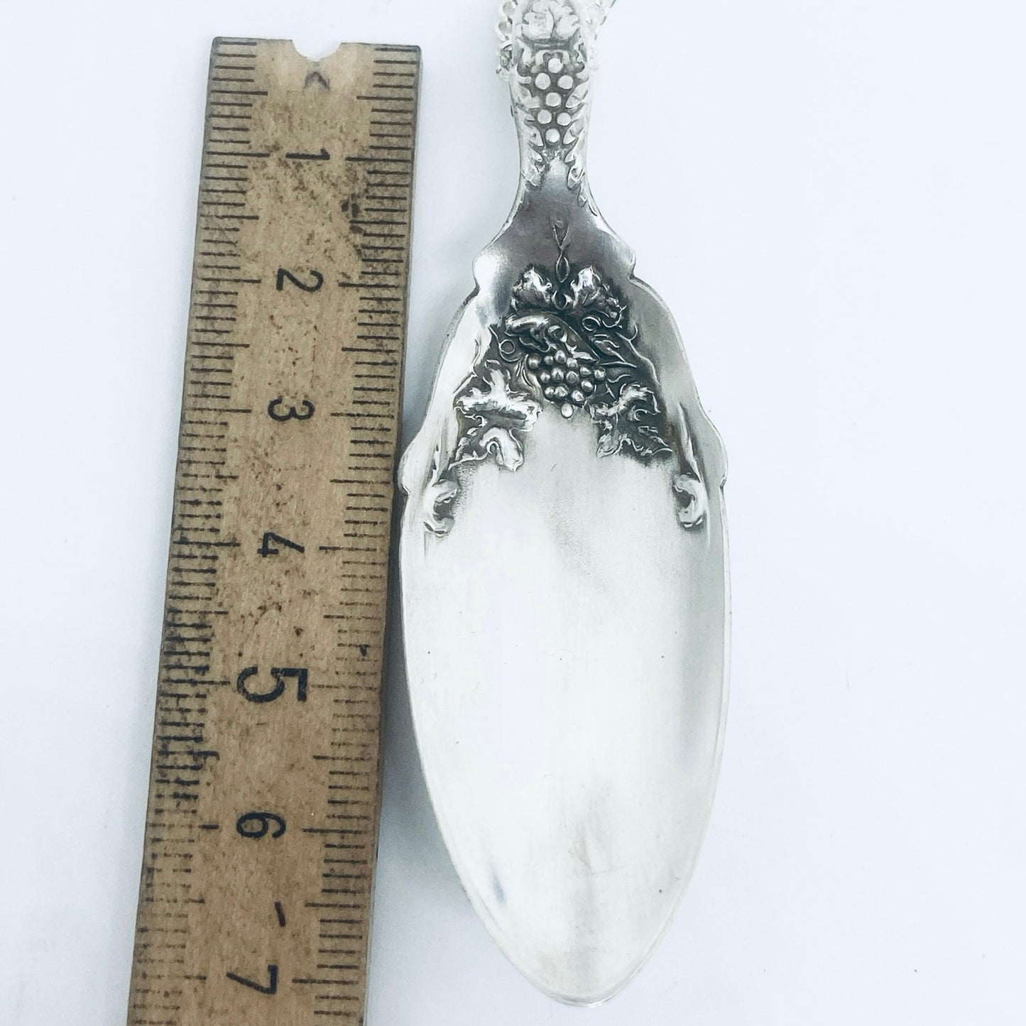 Pendente Artigianale UVA Mod. CUCCHIAIO Realizzato con Antica Posata in Argento (Prima Metà del ’900)
