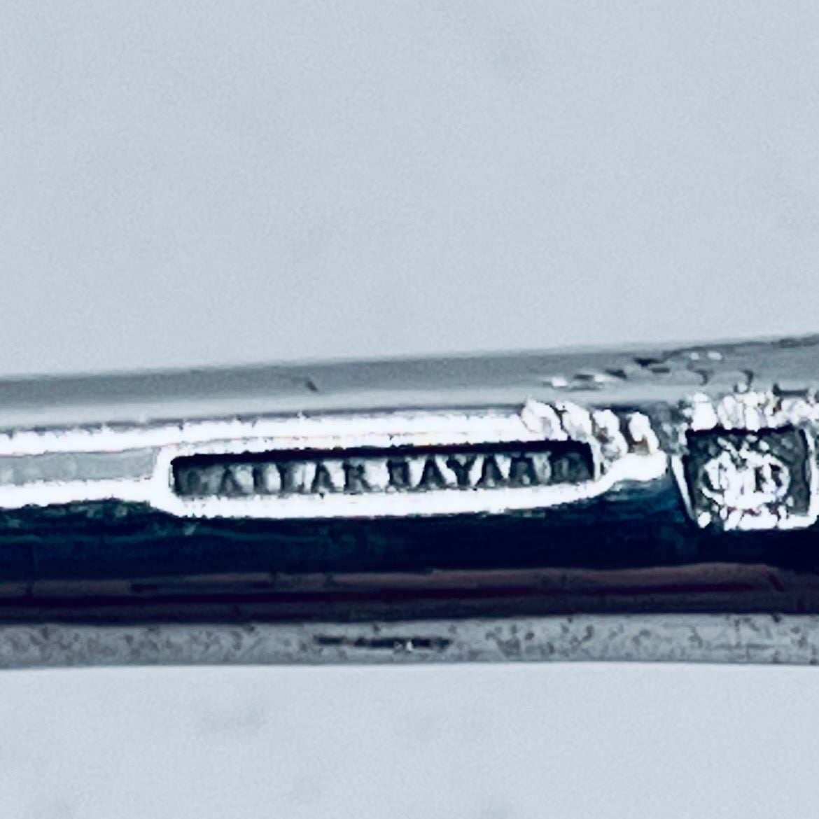 Anello Artigianale ZAMPA LEONE Mod. PINZETTA CLASSICO UOMO Realizzato con Antica posata in Argento (Prima Metà del ’900)