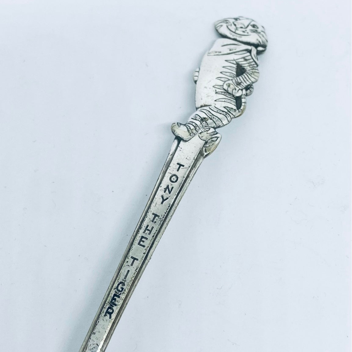 Anello Artigianale TONY THE TIGER Mod. SPIRALE  Realizzato con Antica posata in Argento (Prima Metà del ’900)