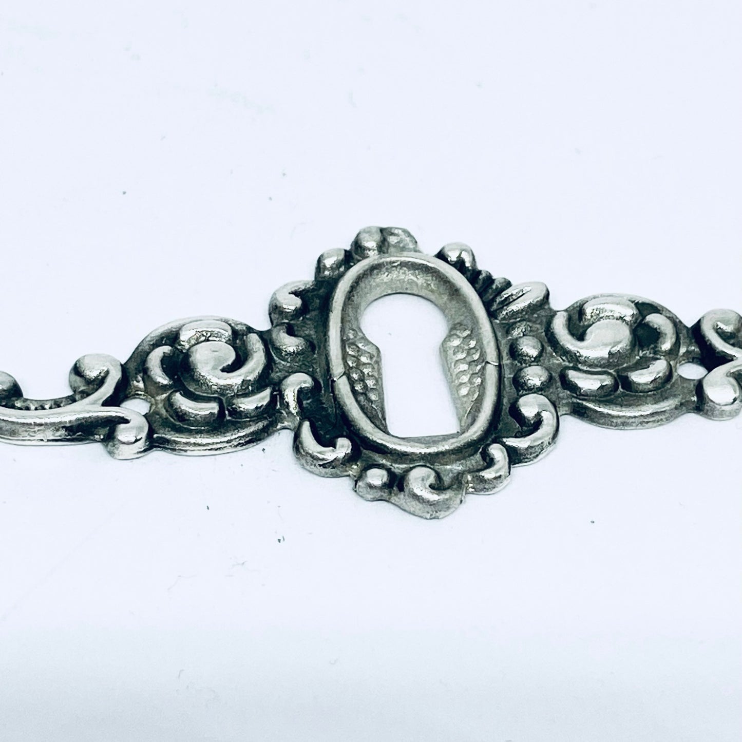 Anello Artigianale “SERRATURA OVALE” Realizzato con serratura in Argento (Prima Metà del ’900)