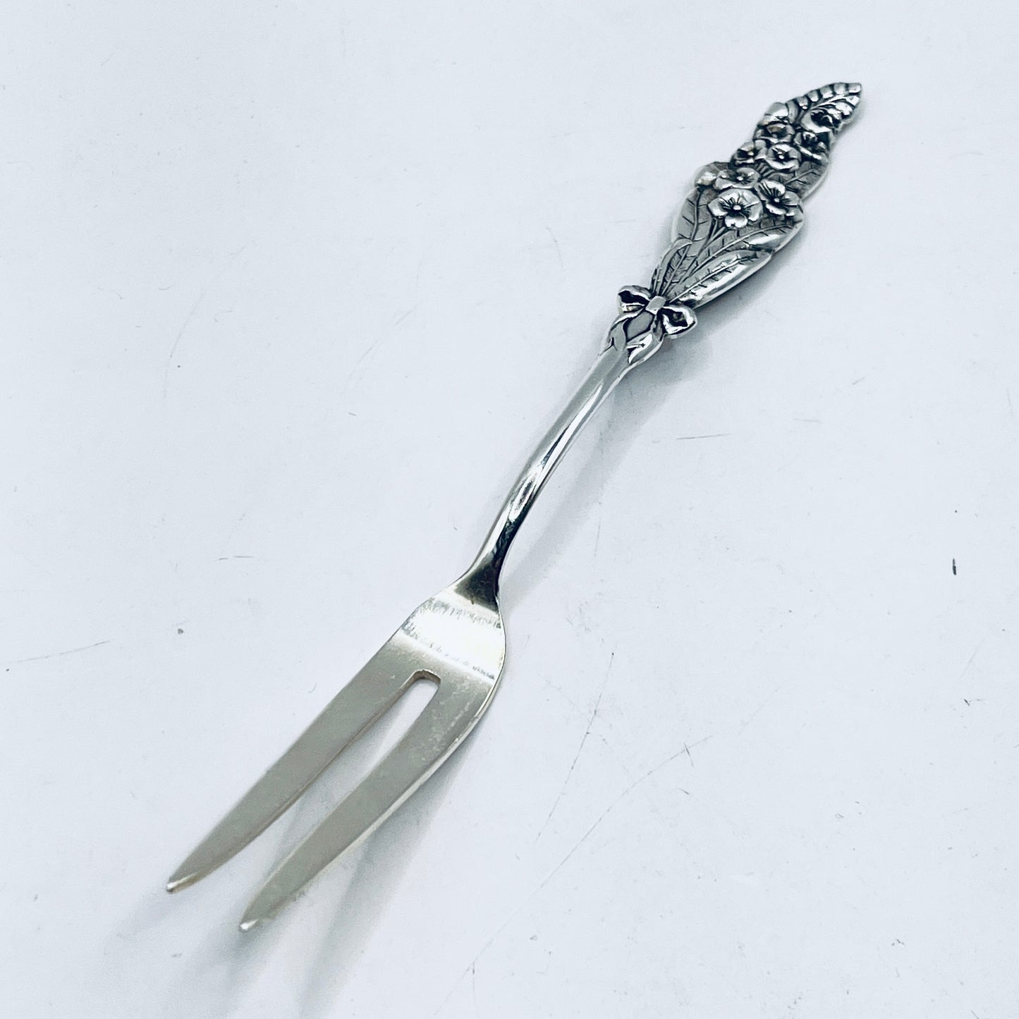 Anello Artigianale NON TI SCORDAR DI ME Mod. SPIRALE  Realizzato con Antica posata in Argento (Prima Metà del ’900)