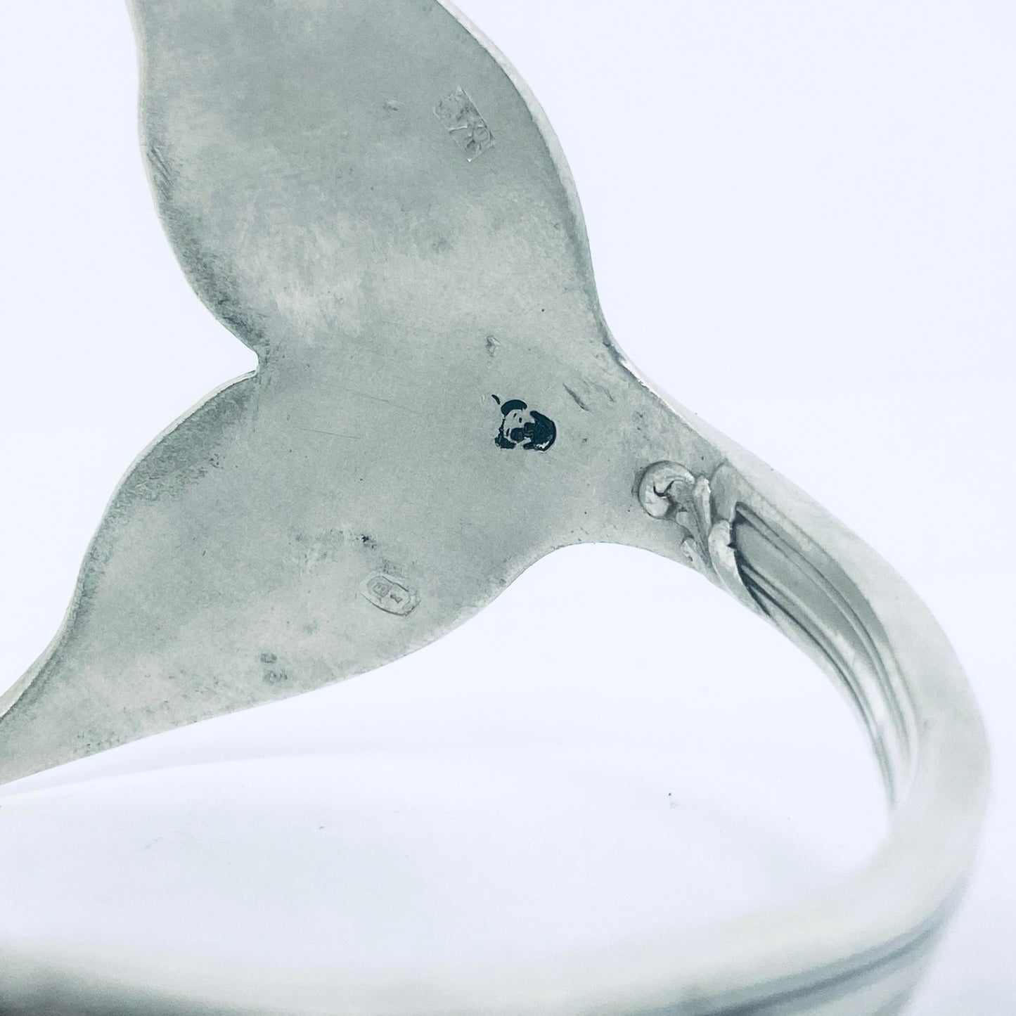 Bracciale Artigianale CODA Mod. CUCCHIAIO  Realizzato con Antica posata in Argento (Prima Metà del ’900)