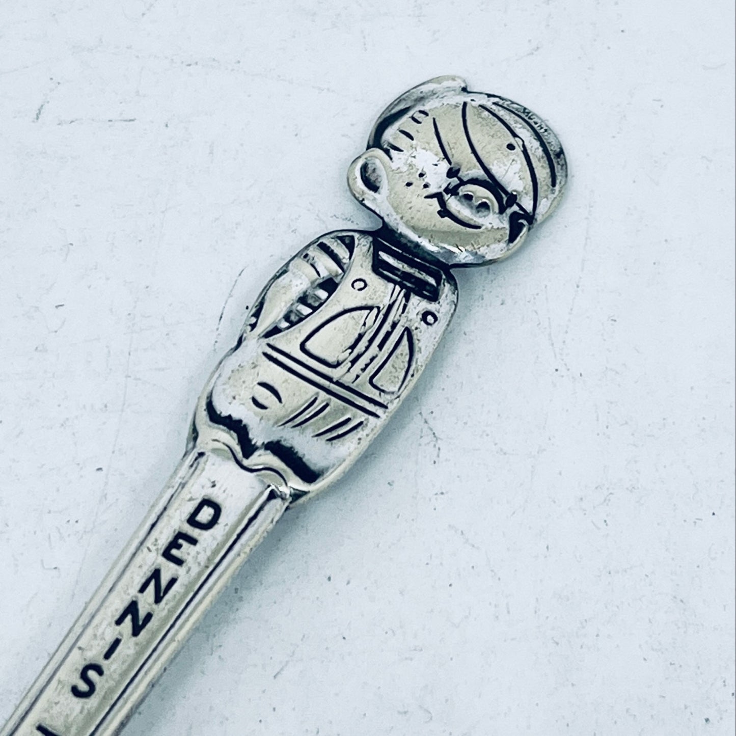 Anello Artigianale DENNIS THE MENACE Mod. CLASSICO/SPIRALE  Realizzato con Antica posata in Argento (Prima Metà del ’900)
