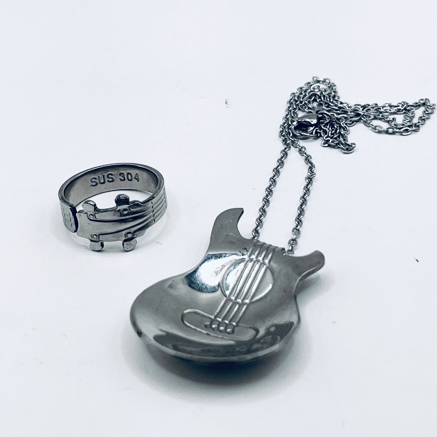 Anello Artigianale ROCKERS’RING  Mod. CLASSICO  Realizzato con manico di Cucchiaino in Acciaio Inox 18/10